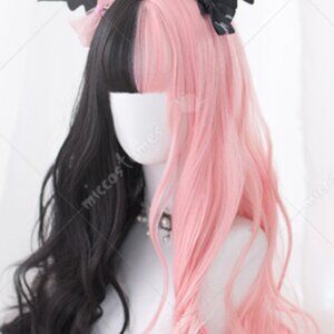 Black and Pink Lolita Wig